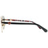Kate Spade Grey Polarized Lens Red Gold Sunglasses One Size